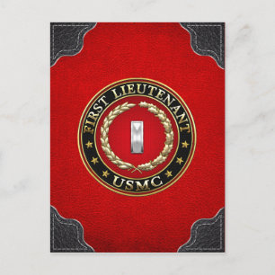 Postal Marines Estadounidenses: Primer Teniente (USMC 1st