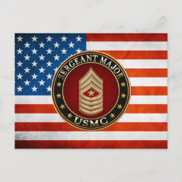 Postal Marines Estadounidenses: Sargento Mayor (USMC SgtM