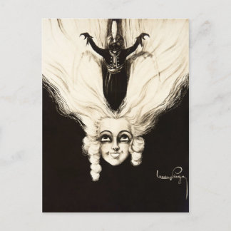 Postal Marioneta de cosecha de hilo de hilo de hilo de ar