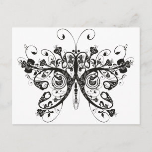 Postal Mariposa