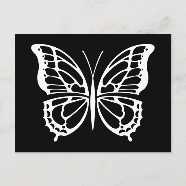 Postal Mariposa (Anverso)