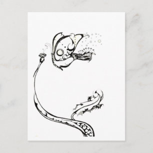Postal Mariposa