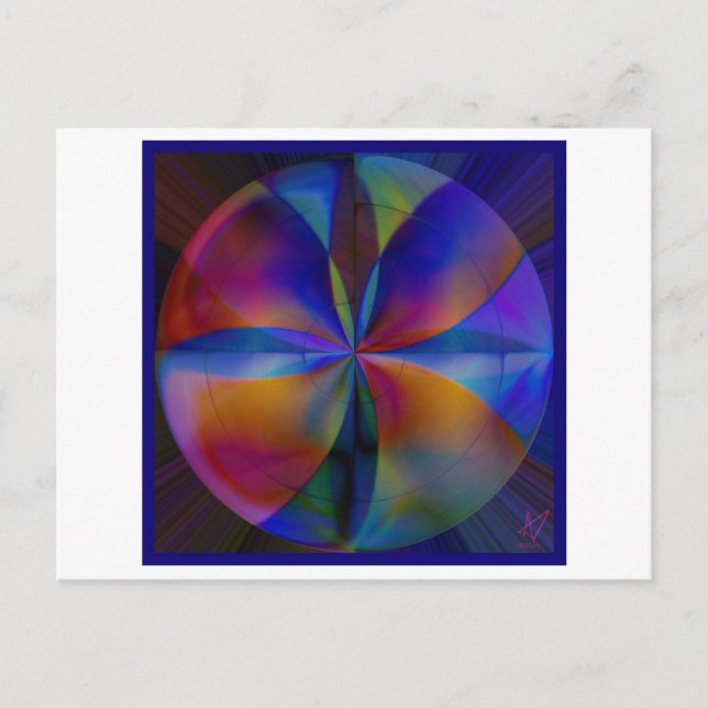 Postal Mariposa (Anverso)