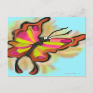 Postal Mariposa