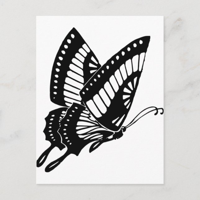 Postal Mariposa (Anverso)