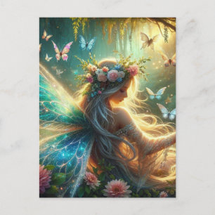 Postal Mariposa