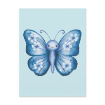 Mariposa azul