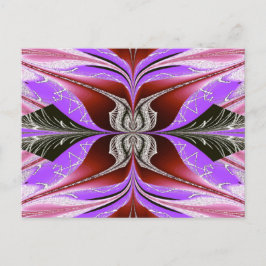 Postal Mariposa Bailando En El Viento