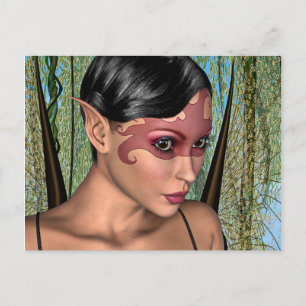 Postal Mariposa de hadas