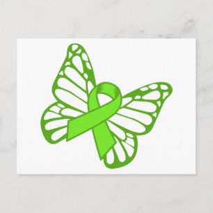 Postal Mariposa de Linfoma