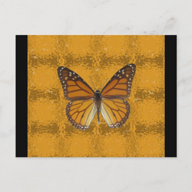 Postal Mariposa de monarca (Anverso)