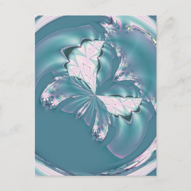 Postal Mariposa de primavera (Anverso)