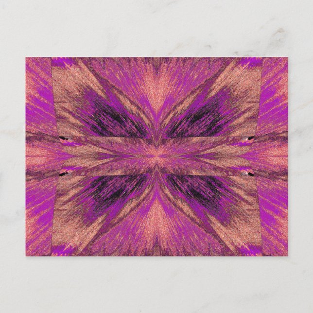 Postal Mariposa de terciopelo 14 (Anverso)