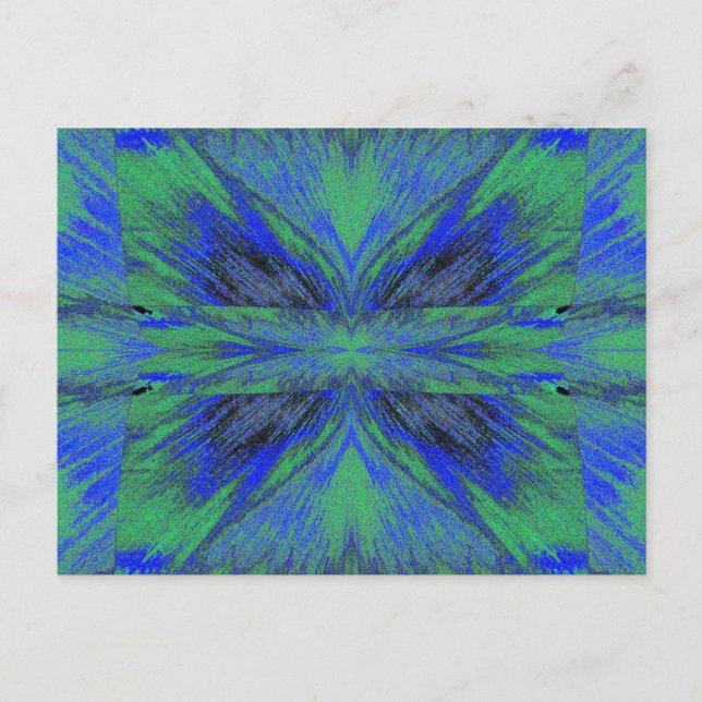 Postal Mariposa de terciopelo 17 (Anverso)