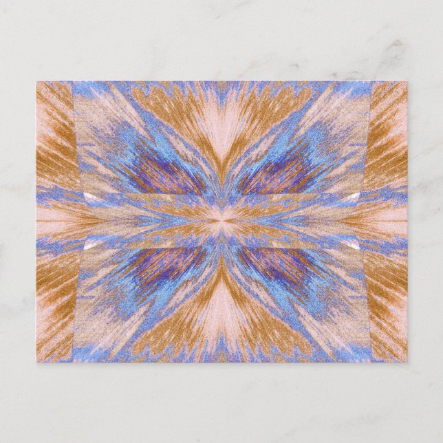 Postal Mariposa de terciopelo 2 (Anverso)