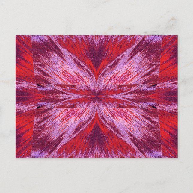 Postal Mariposa de terciopelo 20 (Anverso)