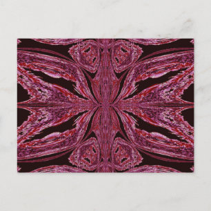 Postal Mariposa del Rojo