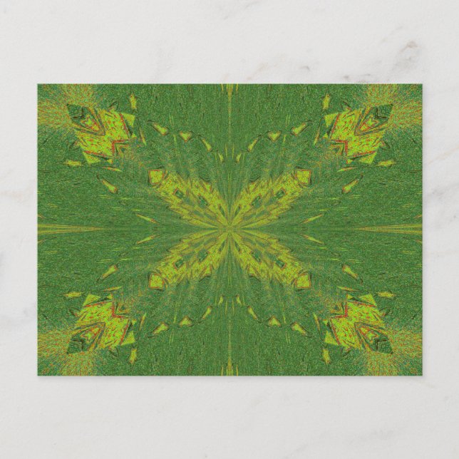 Postal Mariposa Del Verde (Anverso)