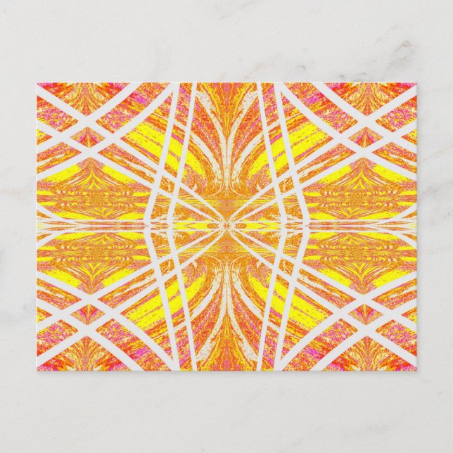 Postal Mariposa Dentro De Las Líneas 3 (Anverso)