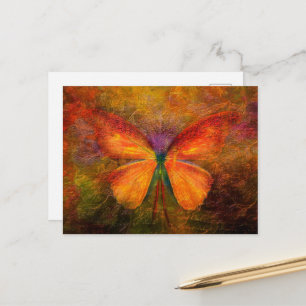 Postal Mariposa elegante