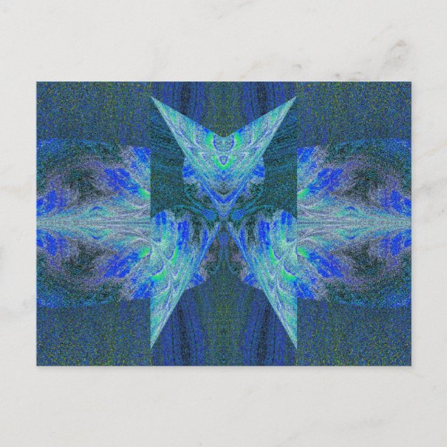 POSTAL MARIPOSA EXTRAÑA 16 (Anverso)