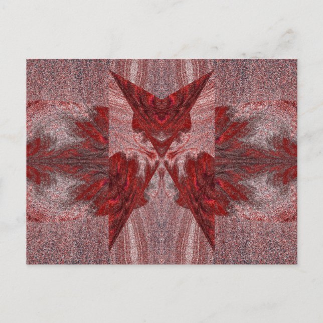 POSTAL MARIPOSA EXTRAÑA 21 (Anverso)