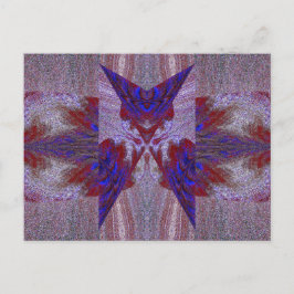 POSTAL MARIPOSA EXTRAÑA 22