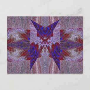 POSTAL MARIPOSA EXTRAÑA 22