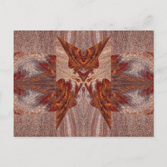 POSTAL MARIPOSA EXTRAÑA 23 (Anverso)