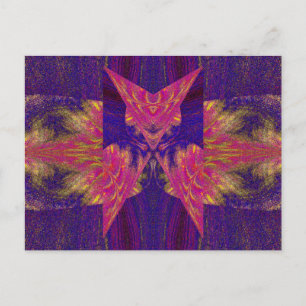 POSTAL MARIPOSA EXTRAÑA 3