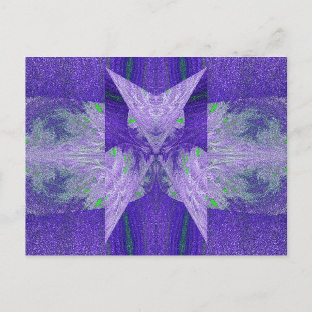 POSTAL MARIPOSA EXTRAÑA 31 (Anverso)