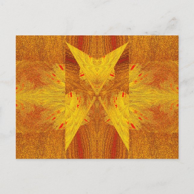 POSTAL MARIPOSA EXTRAÑA 33 (Anverso)