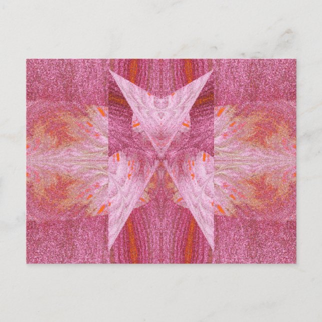 POSTAL MARIPOSA EXTRAÑA 34 (Anverso)