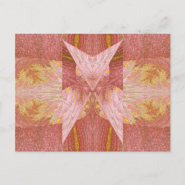 POSTAL MARIPOSA EXTRAÑA 35 (Anverso)