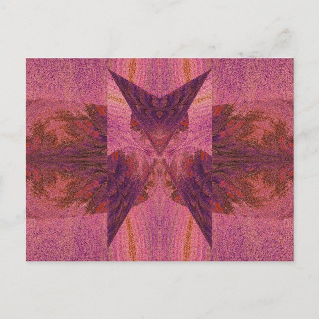 POSTAL MARIPOSA EXTRAÑA 36 (Anverso)