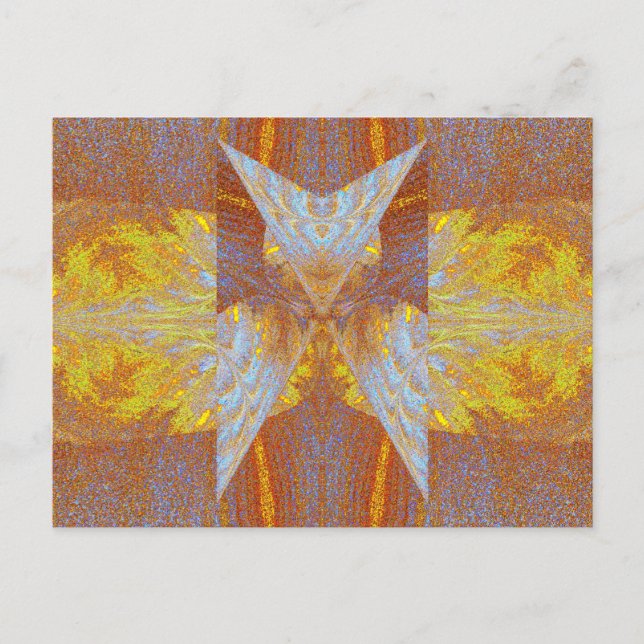 POSTAL MARIPOSA EXTRAÑA 37 (Anverso)