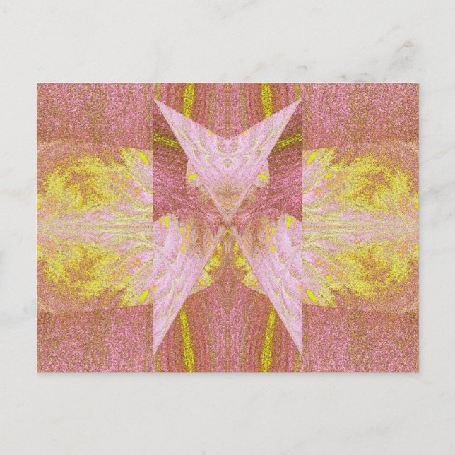 POSTAL MARIPOSA EXTRAÑA 40 (Anverso)