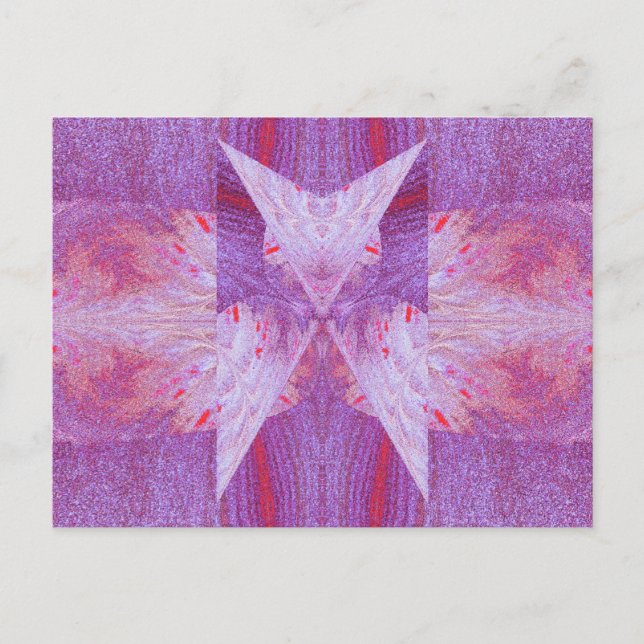 POSTAL MARIPOSA EXTRAÑA 41 (Anverso)