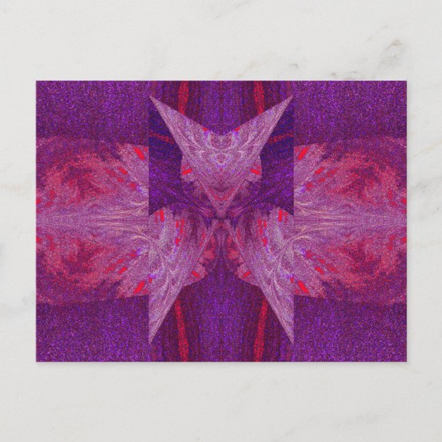 POSTAL MARIPOSA EXTRAÑA 43 (Anverso)