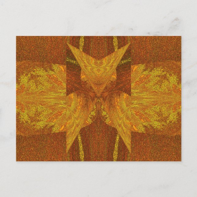 POSTAL MARIPOSA EXTRAÑA 45 (Anverso)