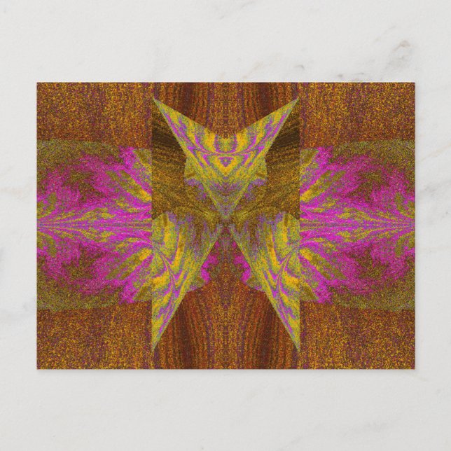 POSTAL MARIPOSA EXTRAÑA 47 (Anverso)