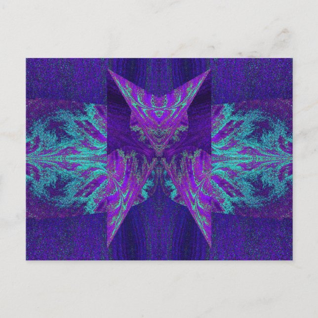 POSTAL MARIPOSA EXTRAÑA 48 (Anverso)