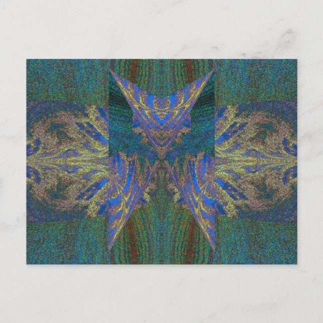 POSTAL MARIPOSA EXTRAÑA 49 (Anverso)