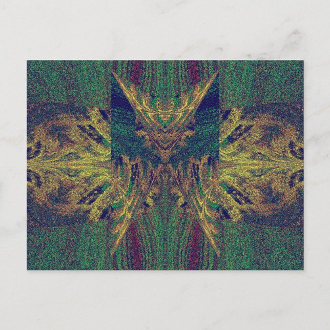 POSTAL MARIPOSA EXTRAÑA 50 (Anverso)