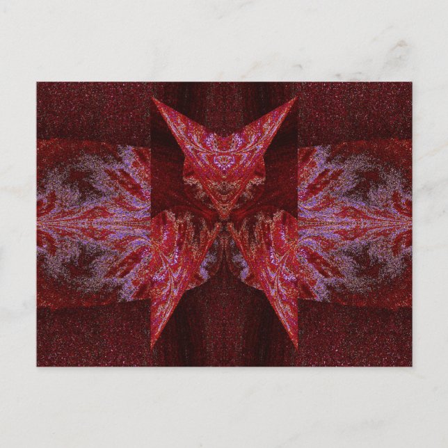 POSTAL MARIPOSA EXTRAÑA 52 (Anverso)