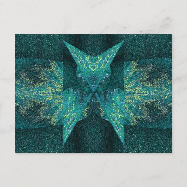 POSTAL MARIPOSA EXTRAÑA 53 (Anverso)