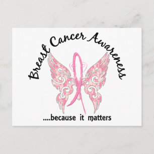 Postal Mariposa Grunge Tattoo 6.1 Cáncer de Mama