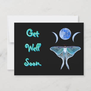 Postal Mariposa Luna Triple Luna Mejora Pronto