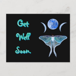 Postal Mariposa Luna Triple Luna Mejora Pronto