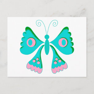 Postal Mariposa Mariposas  Cosas de Niños